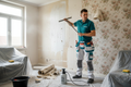 Wallpaper Removal & Wall Cleanup