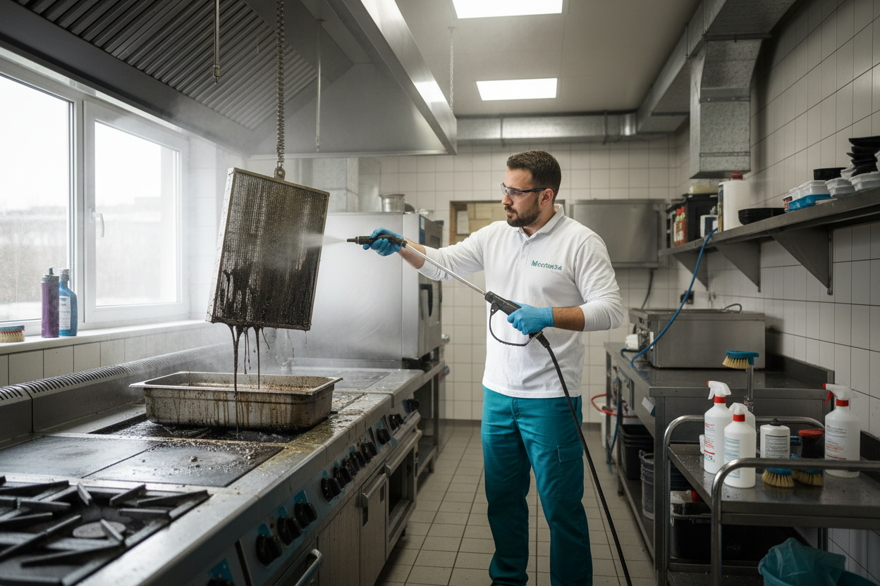 Kitchen Deep Clean (Grease & Detail)